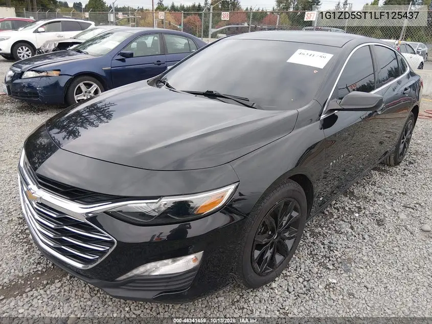2020 CHEVROLET MALIBU VIN 1G1ZD5ST1LF125437 — фото 2