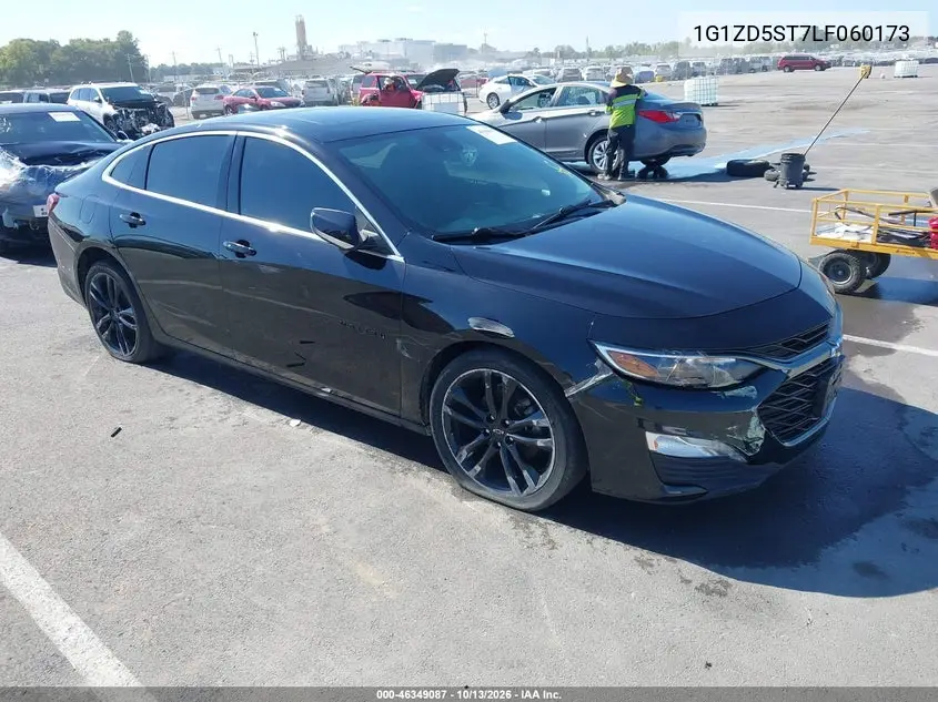 CHEVROLET MALIBU 2020, VIN 1G1ZD5ST7LF060173