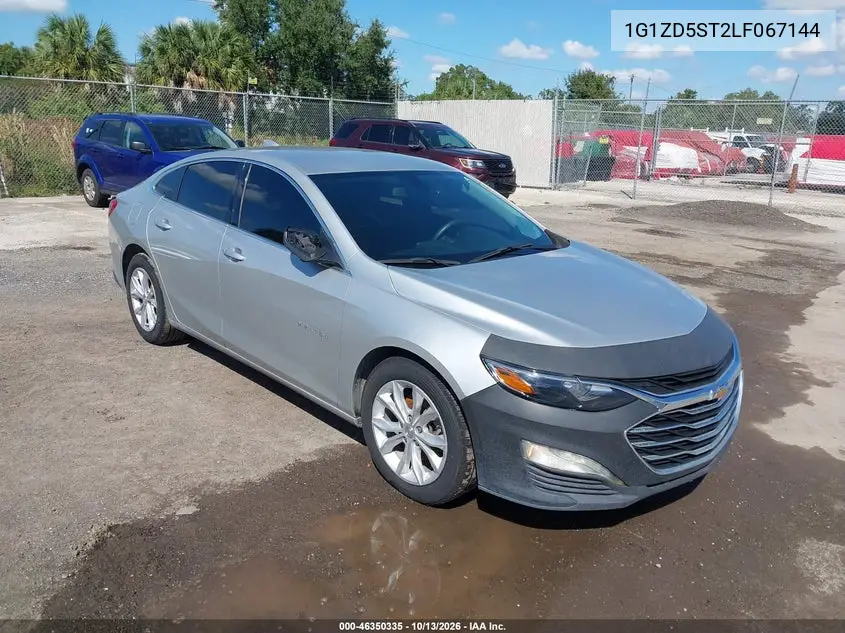 CHEVROLET MALIBU 2020, VIN 1G1ZD5ST2LF067144