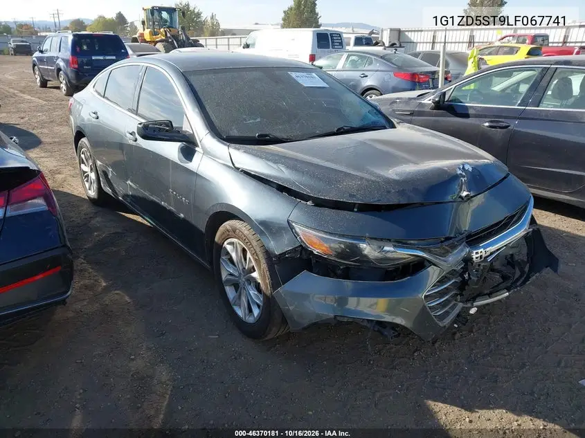 CHEVROLET MALIBU 2020, VIN 1G1ZD5ST9LF067741