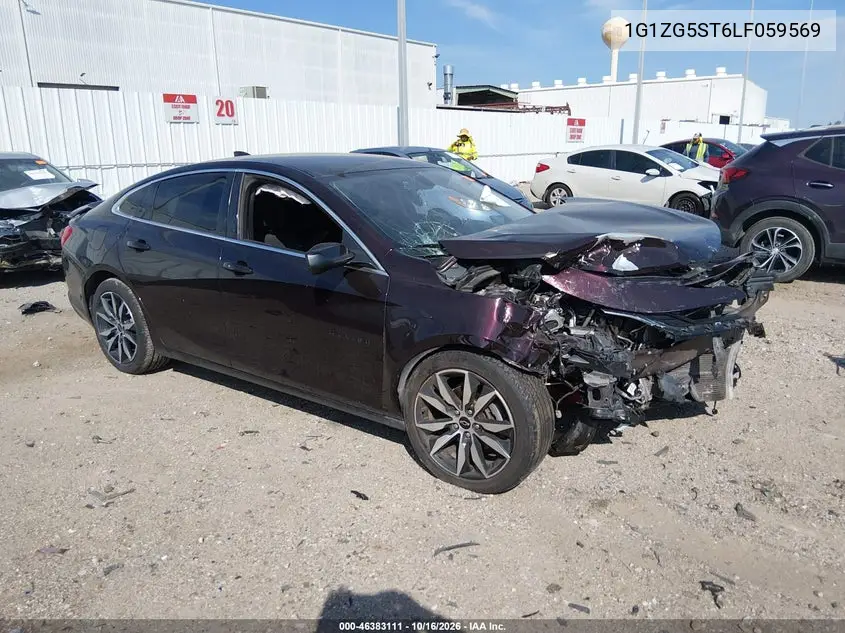 CHEVROLET MALIBU 2020, VIN 1G1ZG5ST6LF059569