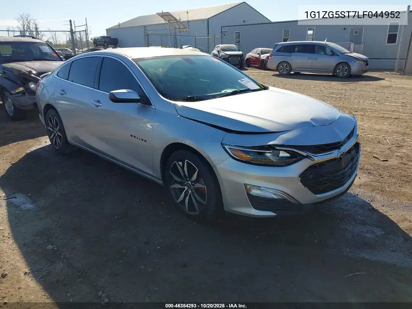 CHEVROLET MALIBU 2020, VIN 1G1ZG5ST7LF044952