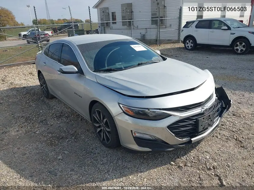CHEVROLET MALIBU 2020, VIN 1G1ZG5ST0LF066503