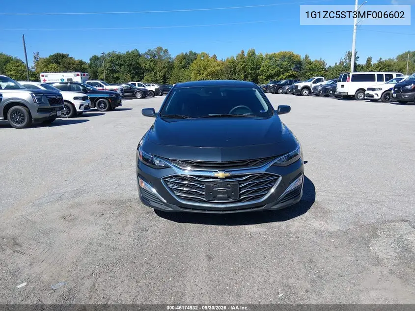 2021 CHEVROLET MALIBU VIN 1G1ZC5ST3MF006602 — фото 12