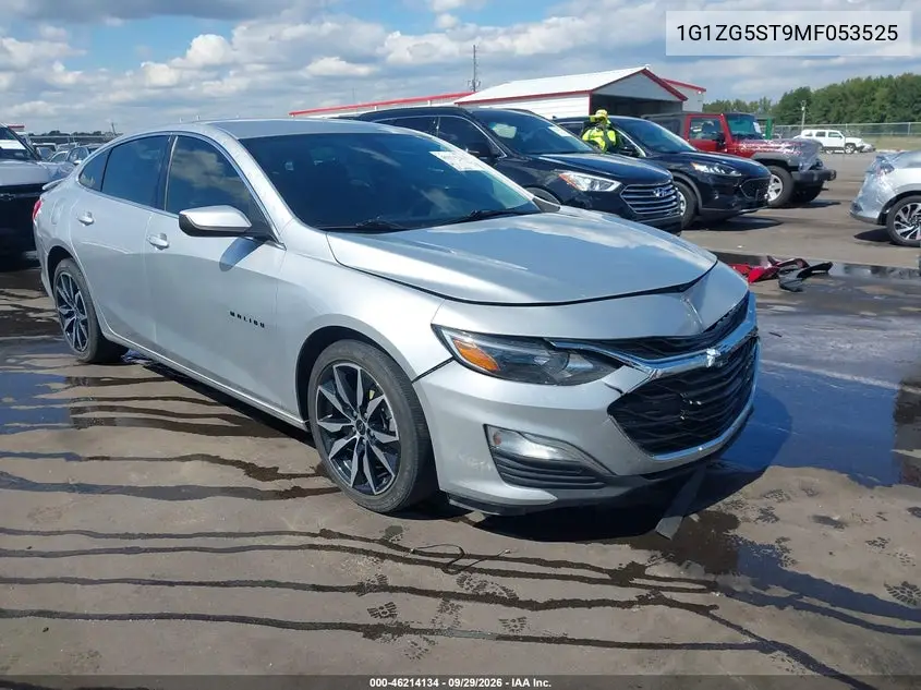CHEVROLET MALIBU 2021, VIN 1G1ZG5ST9MF053525