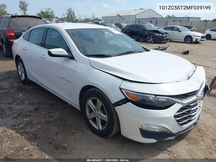 CHEVROLET MALIBU 2021, VIN 1G1ZC5ST2MF039199