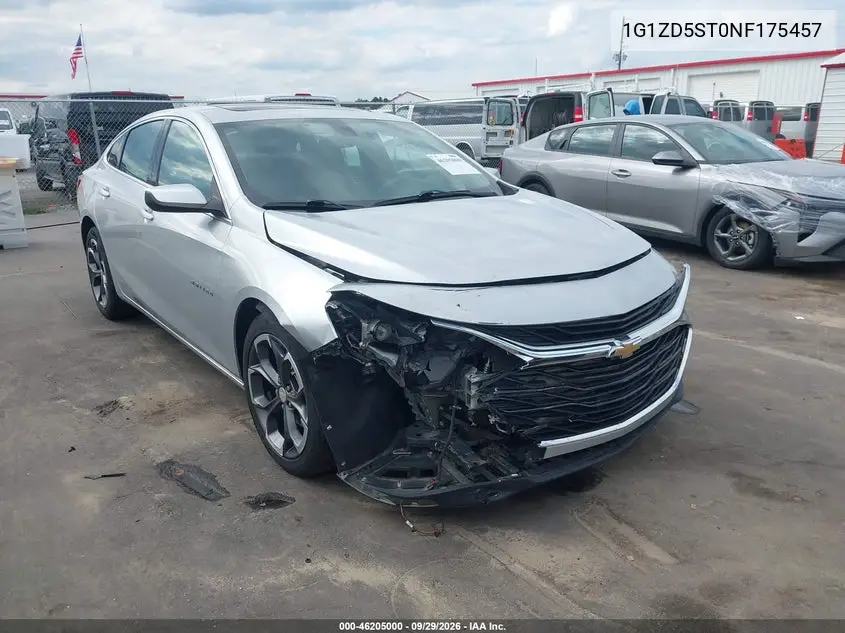 CHEVROLET MALIBU 2022, VIN 1G1ZD5ST0NF175457