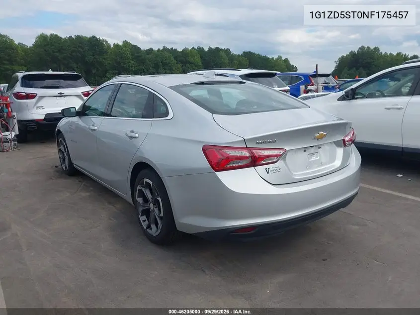 2022 CHEVROLET MALIBU VIN 1G1ZD5ST0NF175457 — фото 3