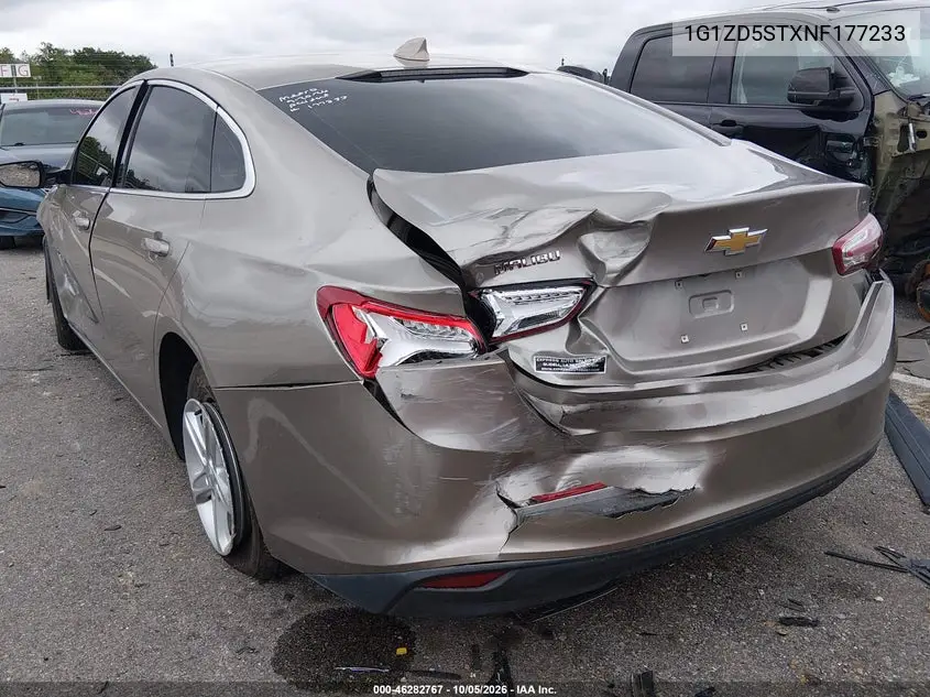 2022 CHEVROLET MALIBU VIN 1G1ZD5STXNF177233 — фото 3