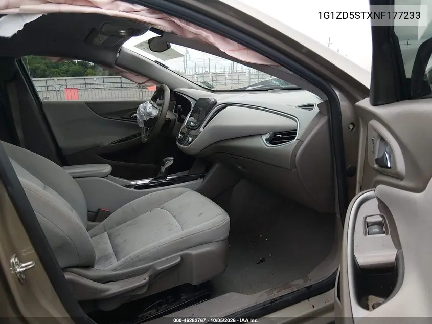 2022 CHEVROLET MALIBU VIN 1G1ZD5STXNF177233 — фото 5