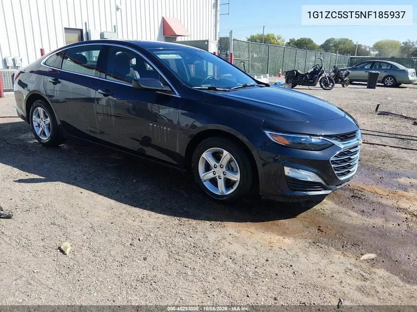 CHEVROLET MALIBU 2022, VIN 1G1ZC5ST5NF185937