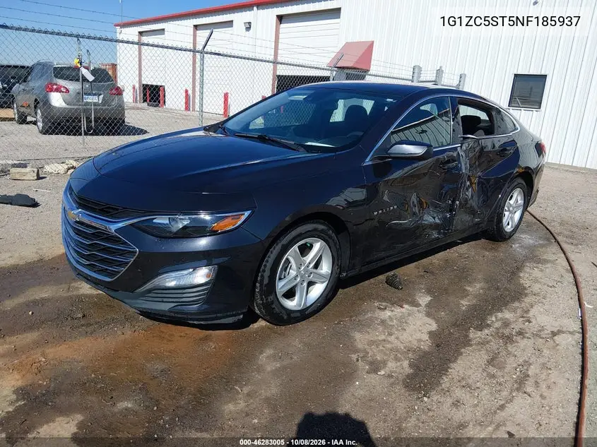 2022 CHEVROLET MALIBU VIN 1G1ZC5ST5NF185937 — фото 2