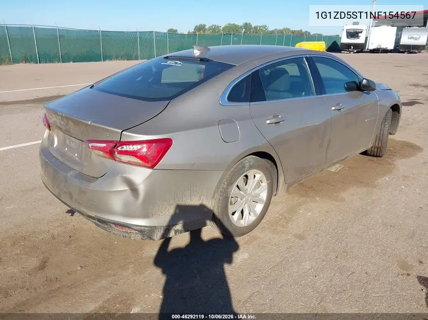 2022 CHEVROLET MALIBU VIN 1G1ZD5ST1NF154567 — фото 4