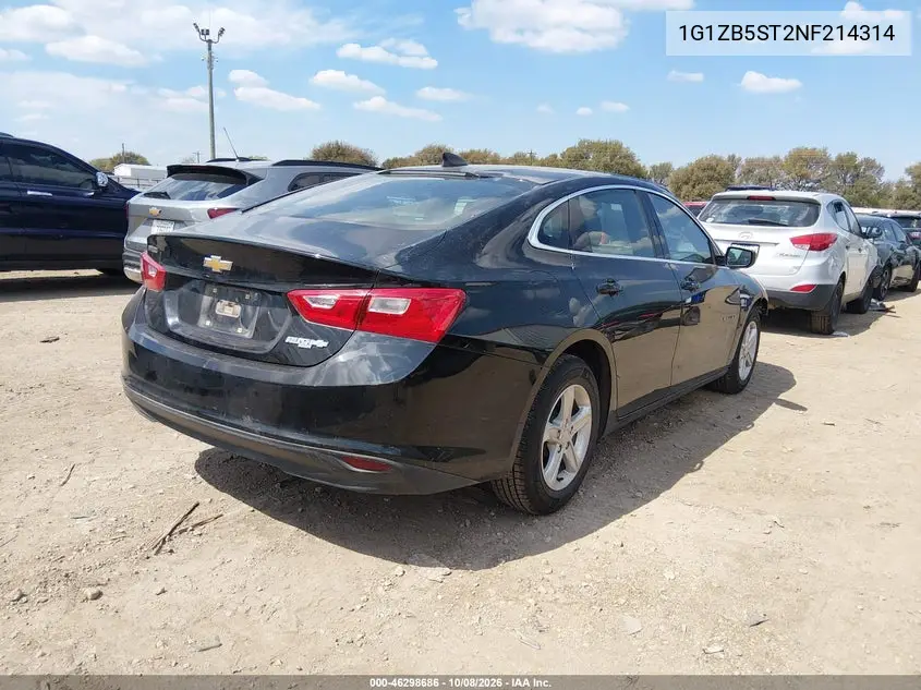 2022 CHEVROLET MALIBU VIN 1G1ZB5ST2NF214314 — фото 4