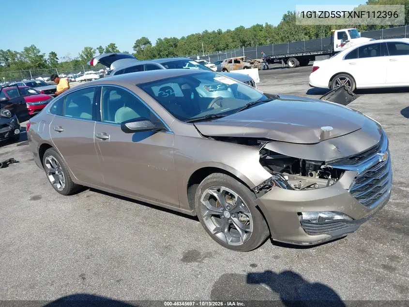 CHEVROLET MALIBU 2022, VIN 1G1ZD5STXNF112396