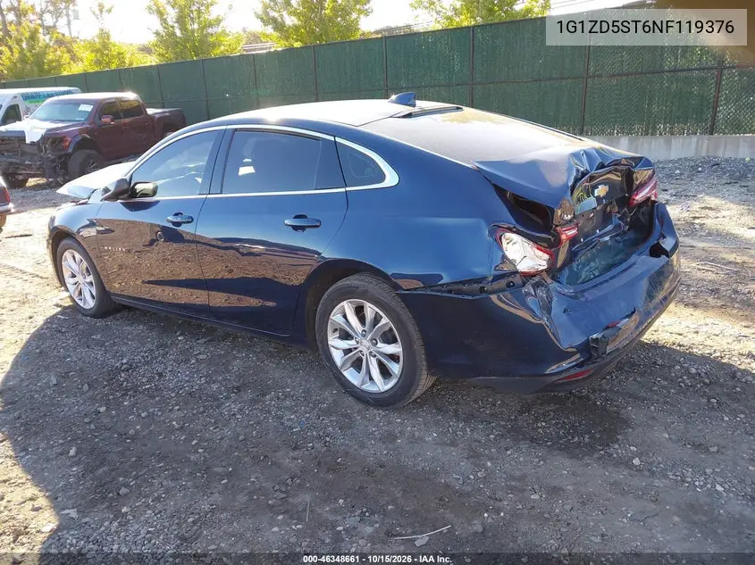 2022 CHEVROLET MALIBU VIN 1G1ZD5ST6NF119376 — фото 3