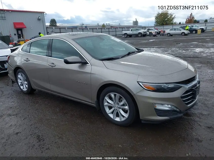 CHEVROLET MALIBU 2022, VIN 1G1ZD5ST3NF211075