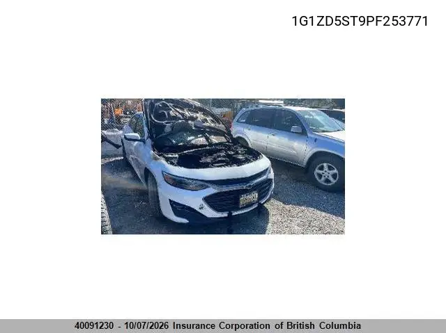 CHEVROLET MALIBU 2023, VIN 1G1ZD5ST9PF253771