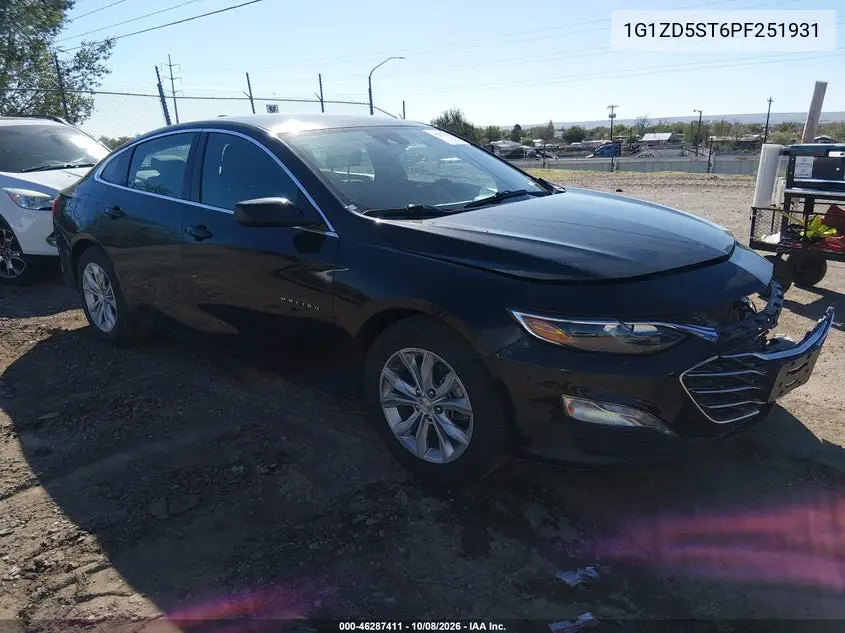 CHEVROLET MALIBU 2023, VIN 1G1ZD5ST6PF251931