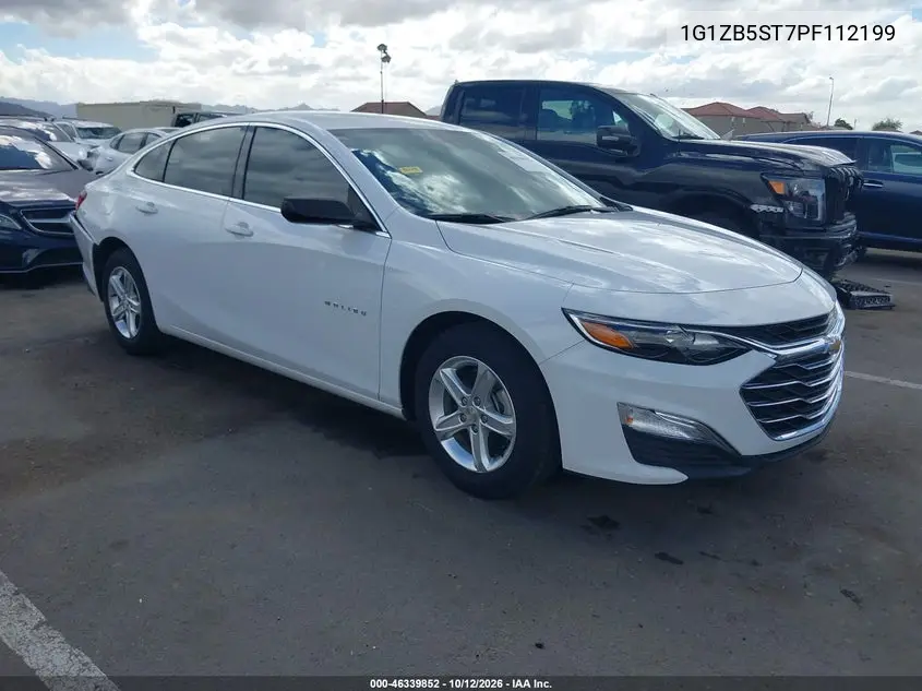 CHEVROLET MALIBU 2023, VIN 1G1ZB5ST7PF112199