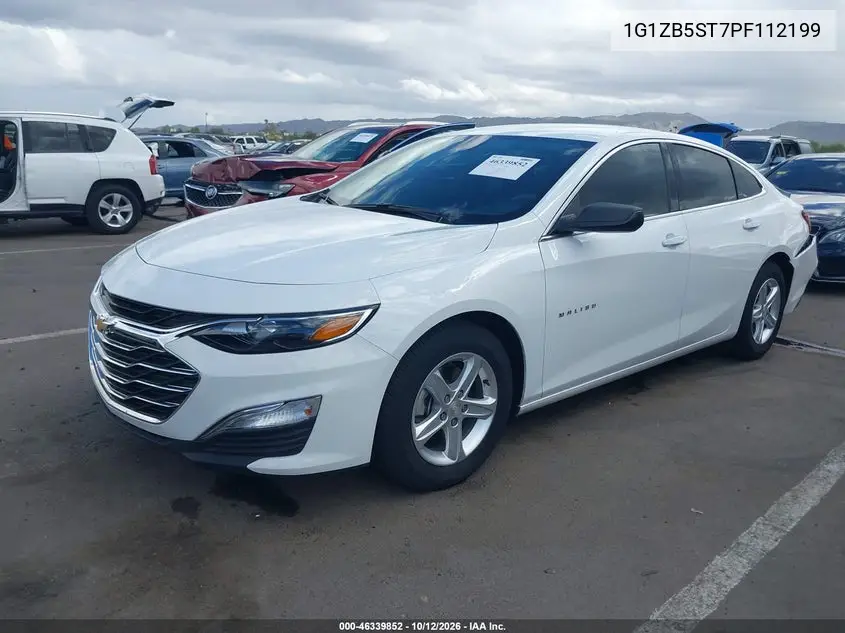 2023 CHEVROLET MALIBU VIN 1G1ZB5ST7PF112199 — фото 2