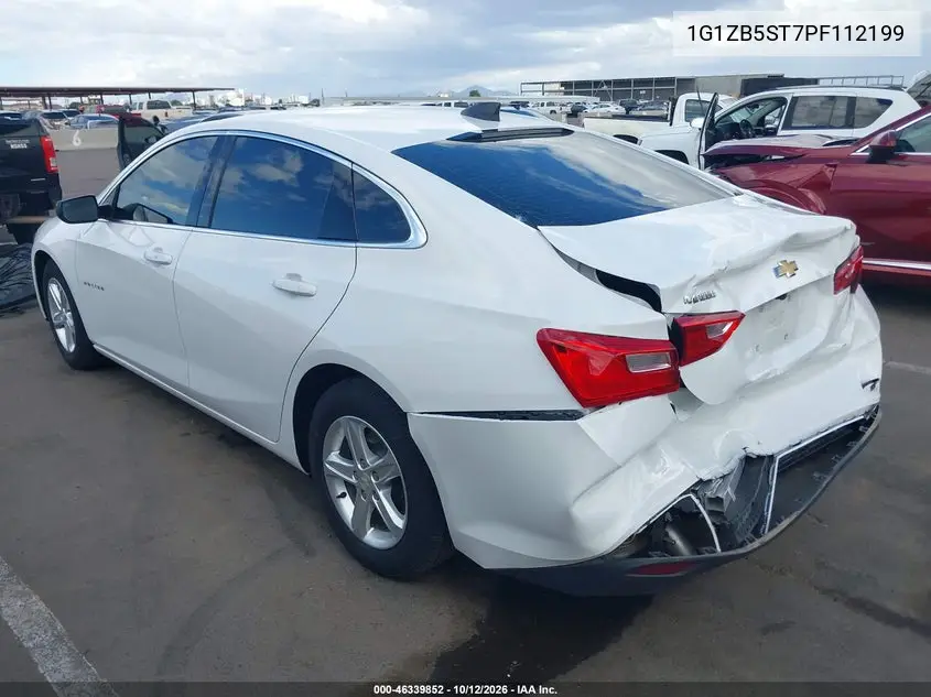 2023 CHEVROLET MALIBU VIN 1G1ZB5ST7PF112199 — фото 3