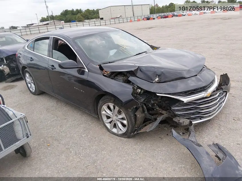 CHEVROLET MALIBU 2023, VIN 1G1ZD5ST7PF198026
