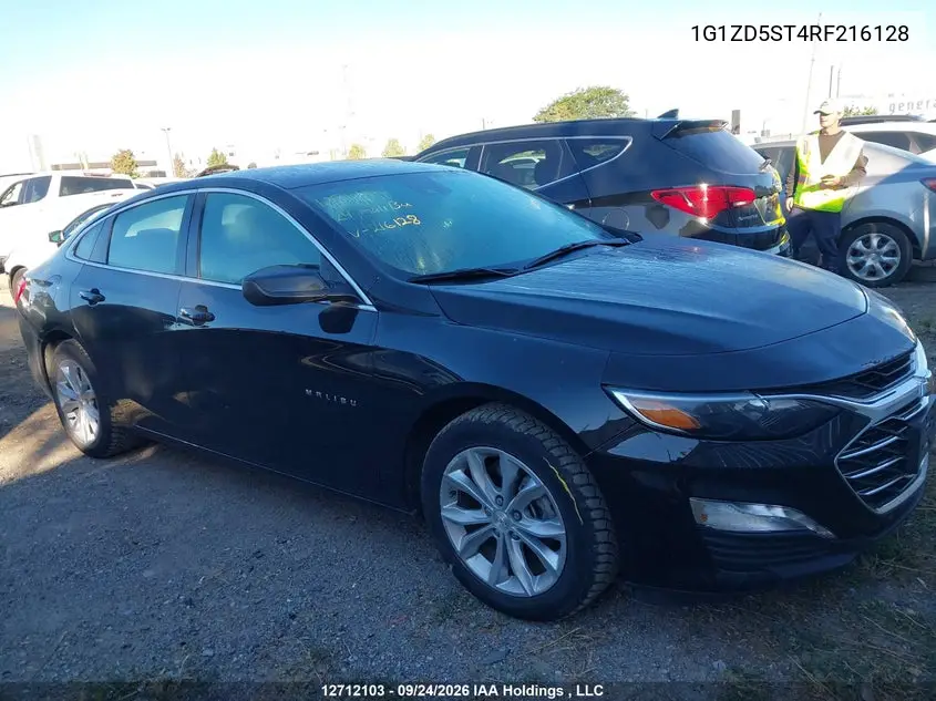 2024 CHEVROLET MALIBU VIN 1G1ZD5ST4RF216128 — фото 12