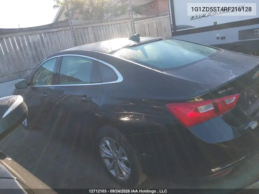 2024 CHEVROLET MALIBU VIN 1G1ZD5ST4RF216128 — фото 13
