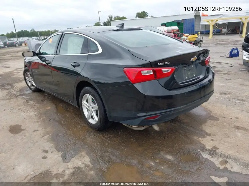 2024 CHEVROLET MALIBU VIN 1G1ZD5ST2RF109286 — фото 3