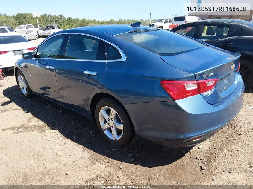2024 CHEVROLET MALIBU VIN 1G1ZD5ST7RF168608 — фото 3