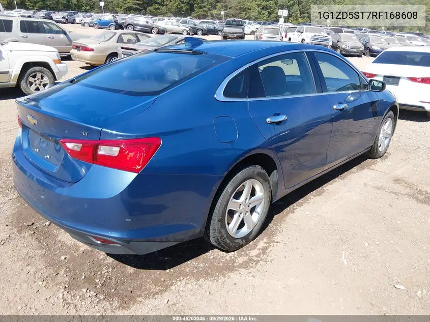2024 CHEVROLET MALIBU VIN 1G1ZD5ST7RF168608 — фото 4