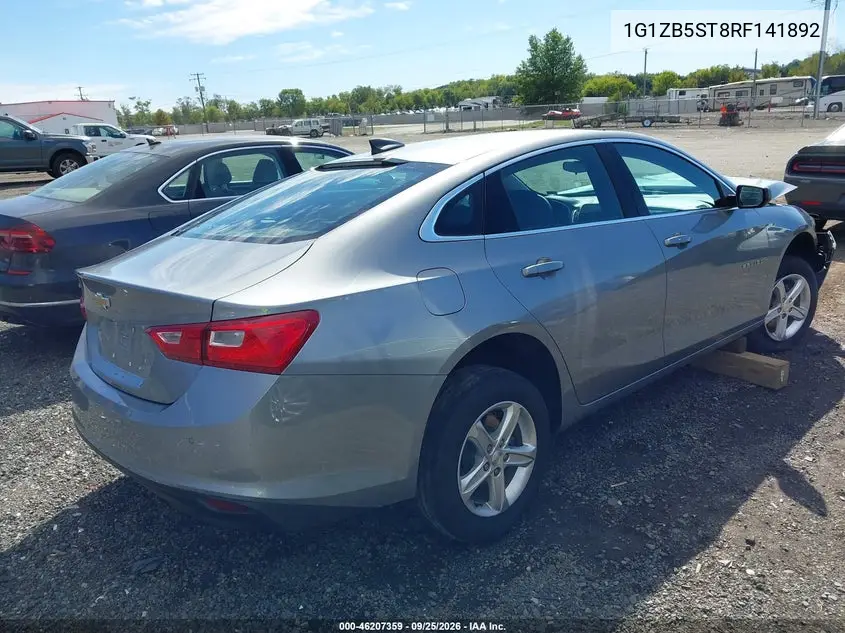 2024 CHEVROLET MALIBU VIN 1G1ZB5ST8RF141892 — фото 4