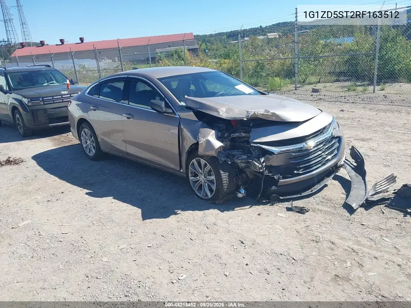 CHEVROLET MALIBU 2024, VIN 1G1ZD5ST2RF163512