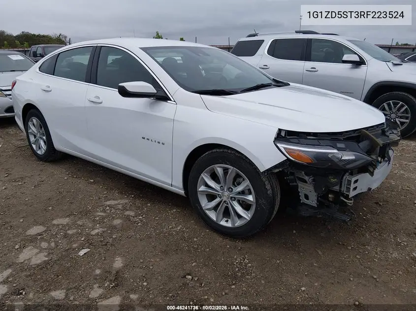 CHEVROLET MALIBU 2024, VIN 1G1ZD5ST3RF223524