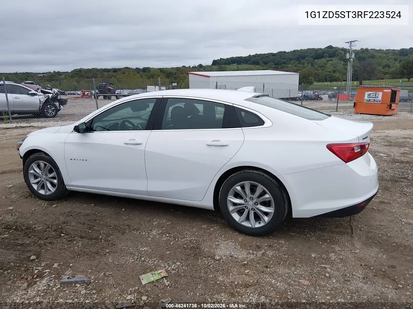 2024 CHEVROLET MALIBU VIN 1G1ZD5ST3RF223524 — фото 15