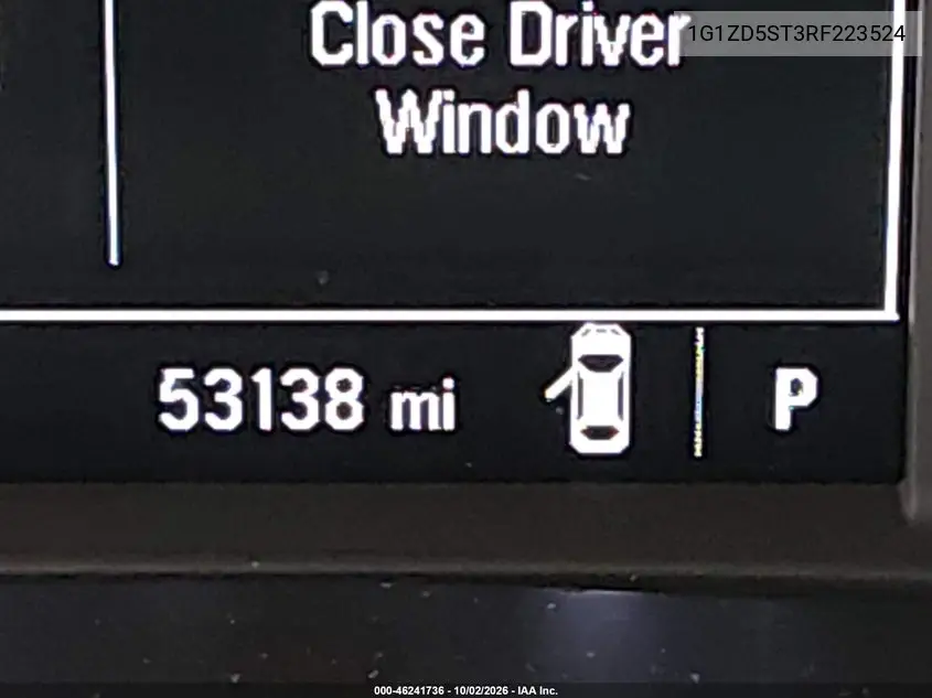 2024 CHEVROLET MALIBU VIN 1G1ZD5ST3RF223524 — фото 16