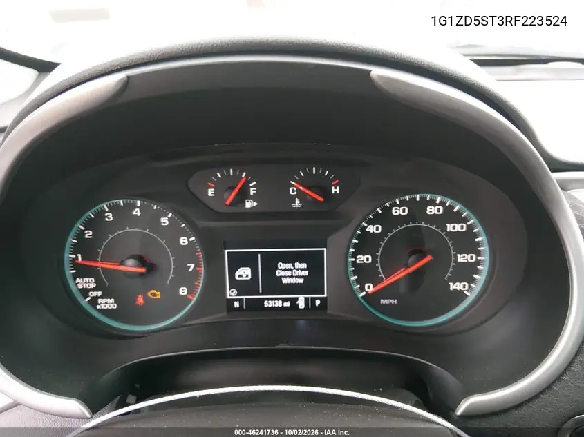 2024 CHEVROLET MALIBU VIN 1G1ZD5ST3RF223524 — фото 7