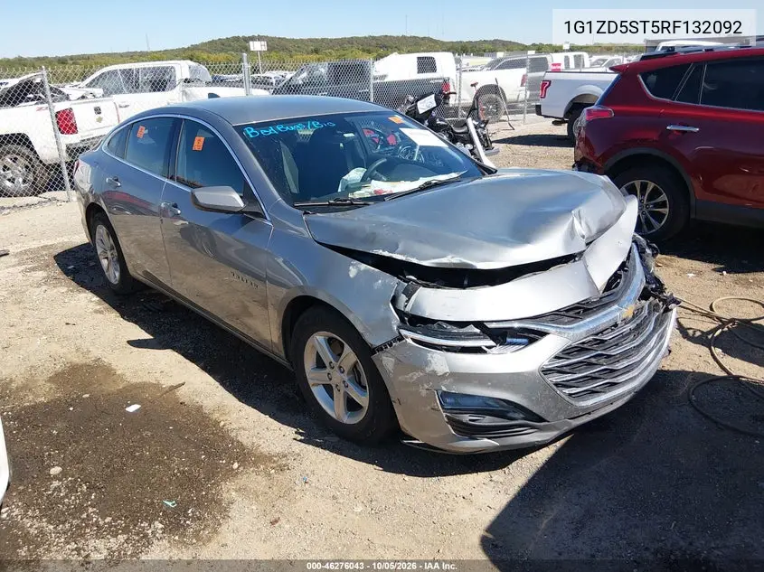 CHEVROLET MALIBU 2024, VIN 1G1ZD5ST5RF132092