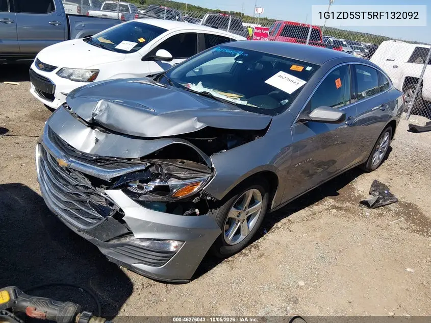 2024 CHEVROLET MALIBU VIN 1G1ZD5ST5RF132092 — фото 2