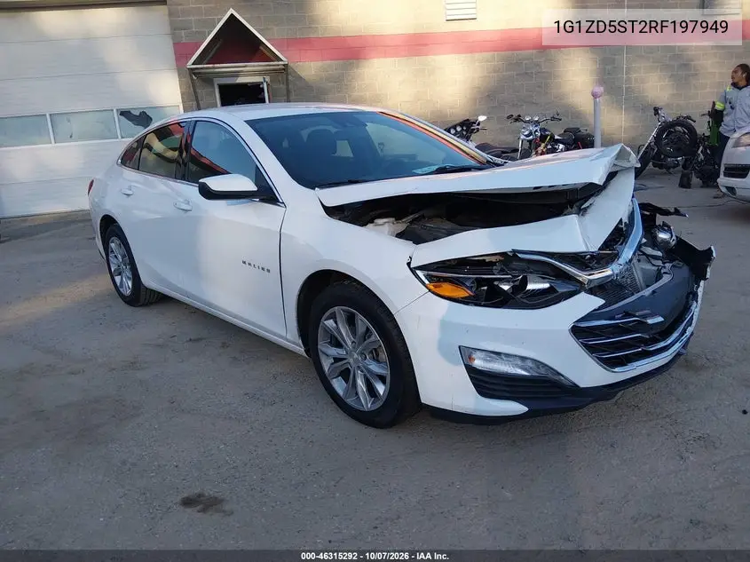 CHEVROLET MALIBU 2024, VIN 1G1ZD5ST2RF197949