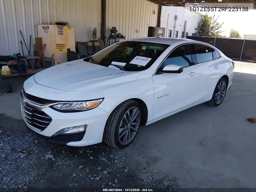 2024 CHEVROLET MALIBU VIN 1G1ZE5ST2RF223138 — фото 2