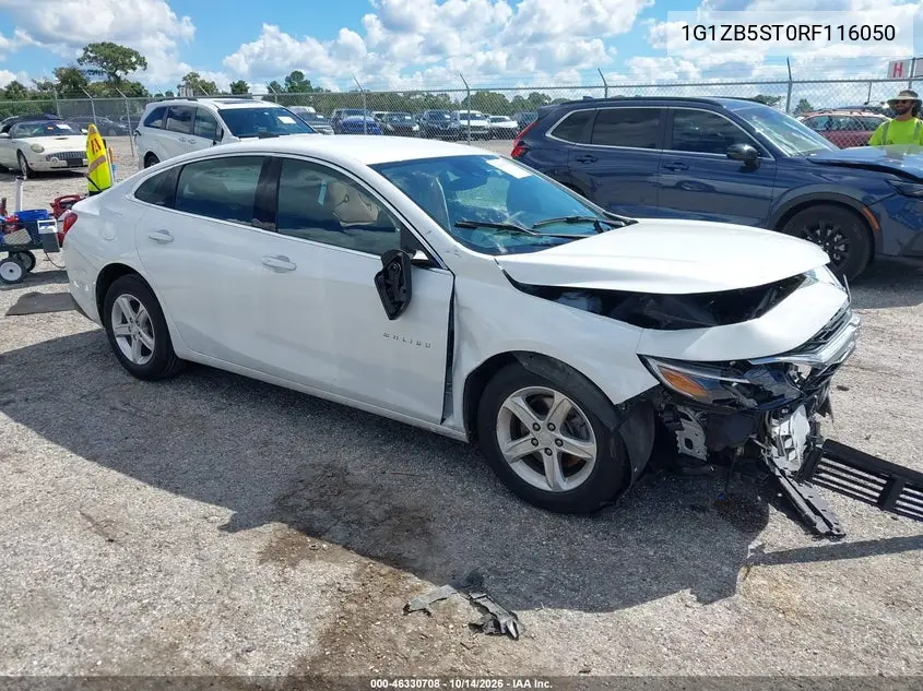 CHEVROLET MALIBU 2024, VIN 1G1ZB5ST0RF116050