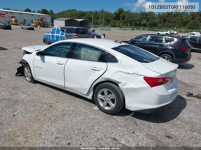 2024 CHEVROLET MALIBU VIN 1G1ZB5ST0RF116050 — фото 3