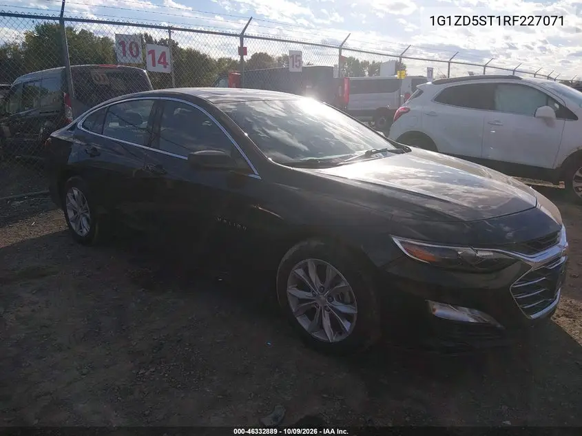 CHEVROLET MALIBU 2024, VIN 1G1ZD5ST1RF227071