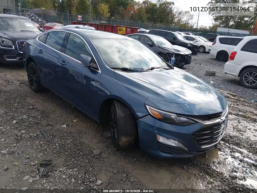 CHEVROLET MALIBU 2024, VIN 1G1ZD5ST3RF154964