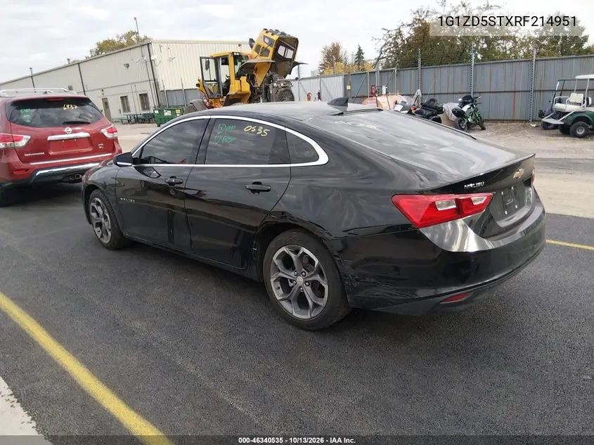 2024 CHEVROLET MALIBU VIN 1G1ZD5STXRF214951 — фото 3