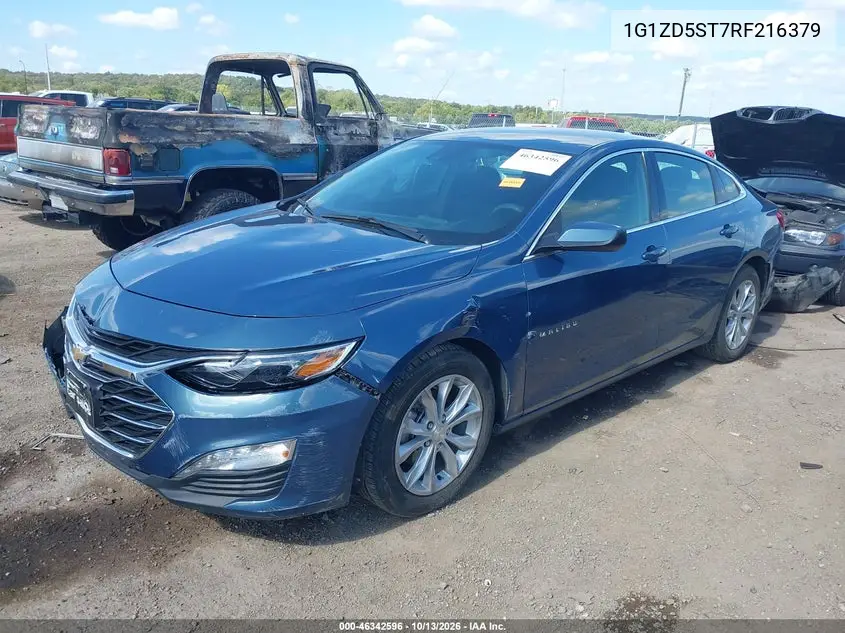 2024 CHEVROLET MALIBU VIN 1G1ZD5ST7RF216379 — фото 2