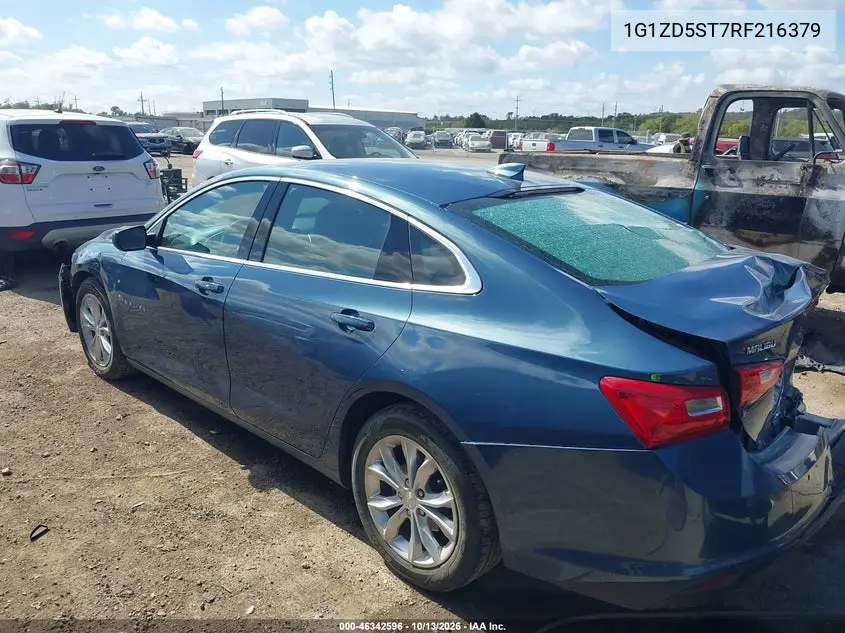 2024 CHEVROLET MALIBU VIN 1G1ZD5ST7RF216379 — фото 3