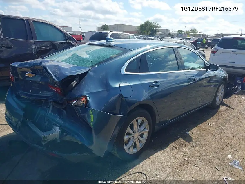 2024 CHEVROLET MALIBU VIN 1G1ZD5ST7RF216379 — фото 4